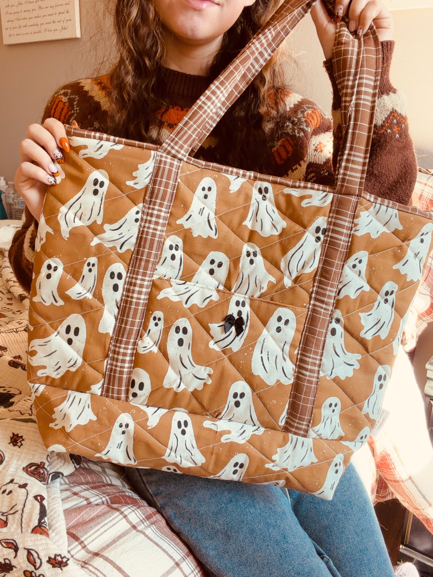 Ghostly Grove Tote Bag