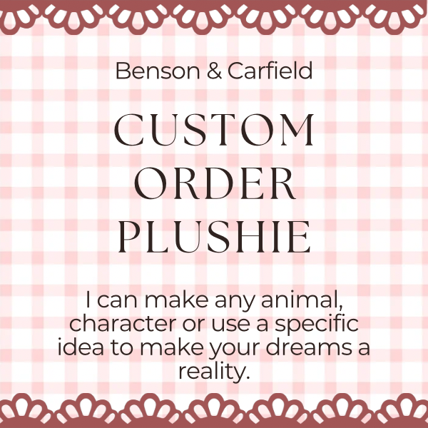 Custom Order Plushie