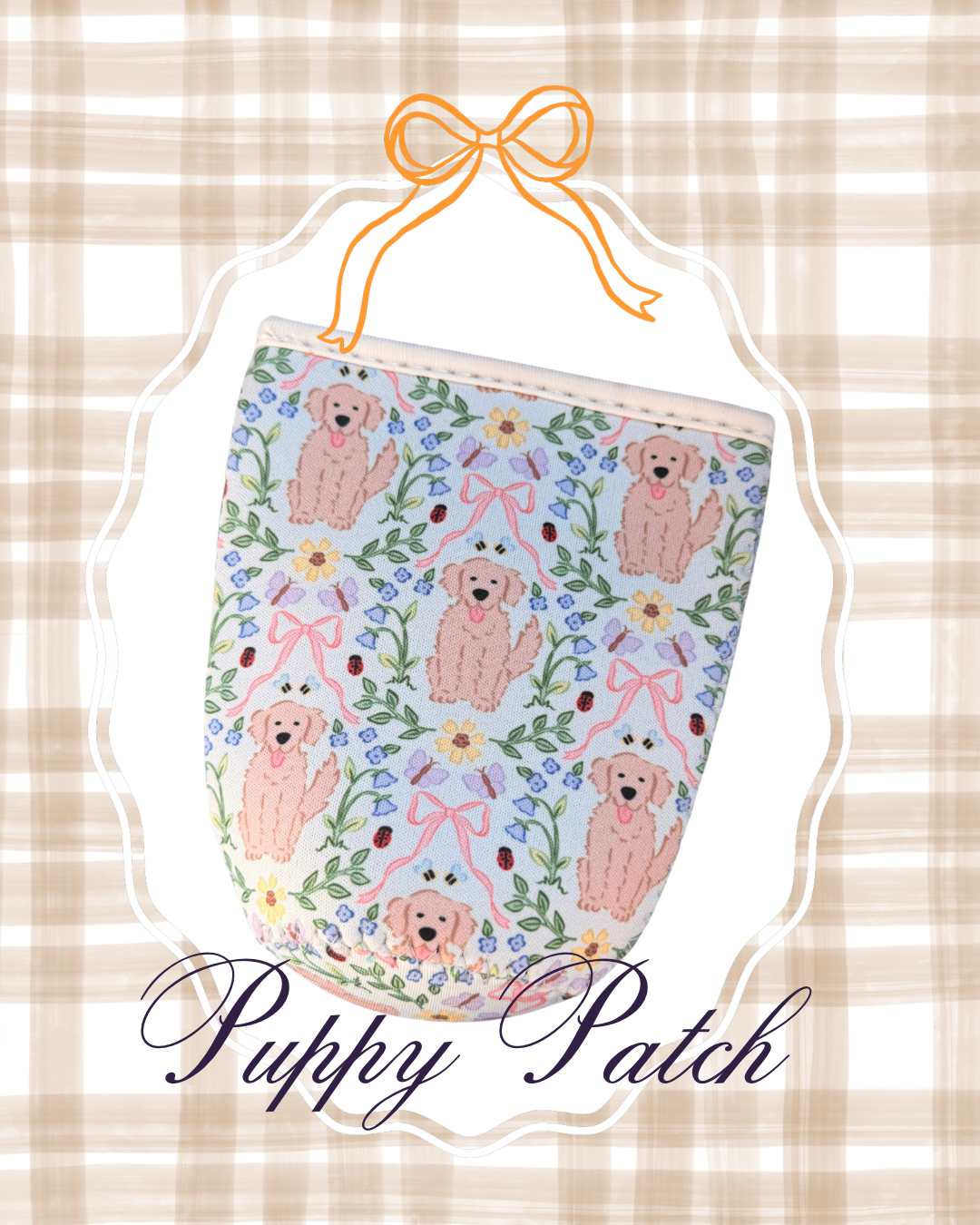 Puppy Patch | Reusable Coffee Sleeve
