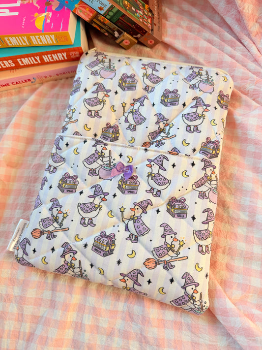 Witchy Goose Book Sleeve