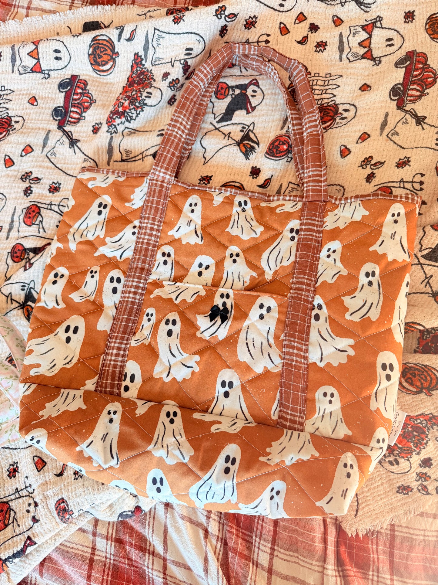 Ghostly Grove Tote Bag