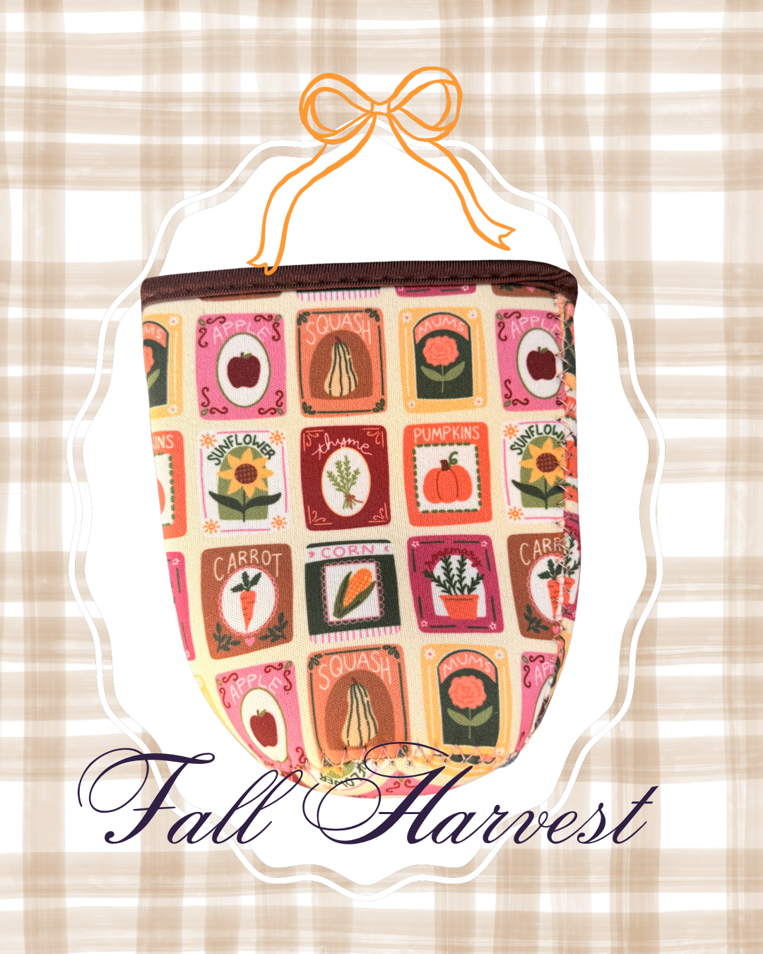 Fall Harvest | Reusable Coffee Sleeve