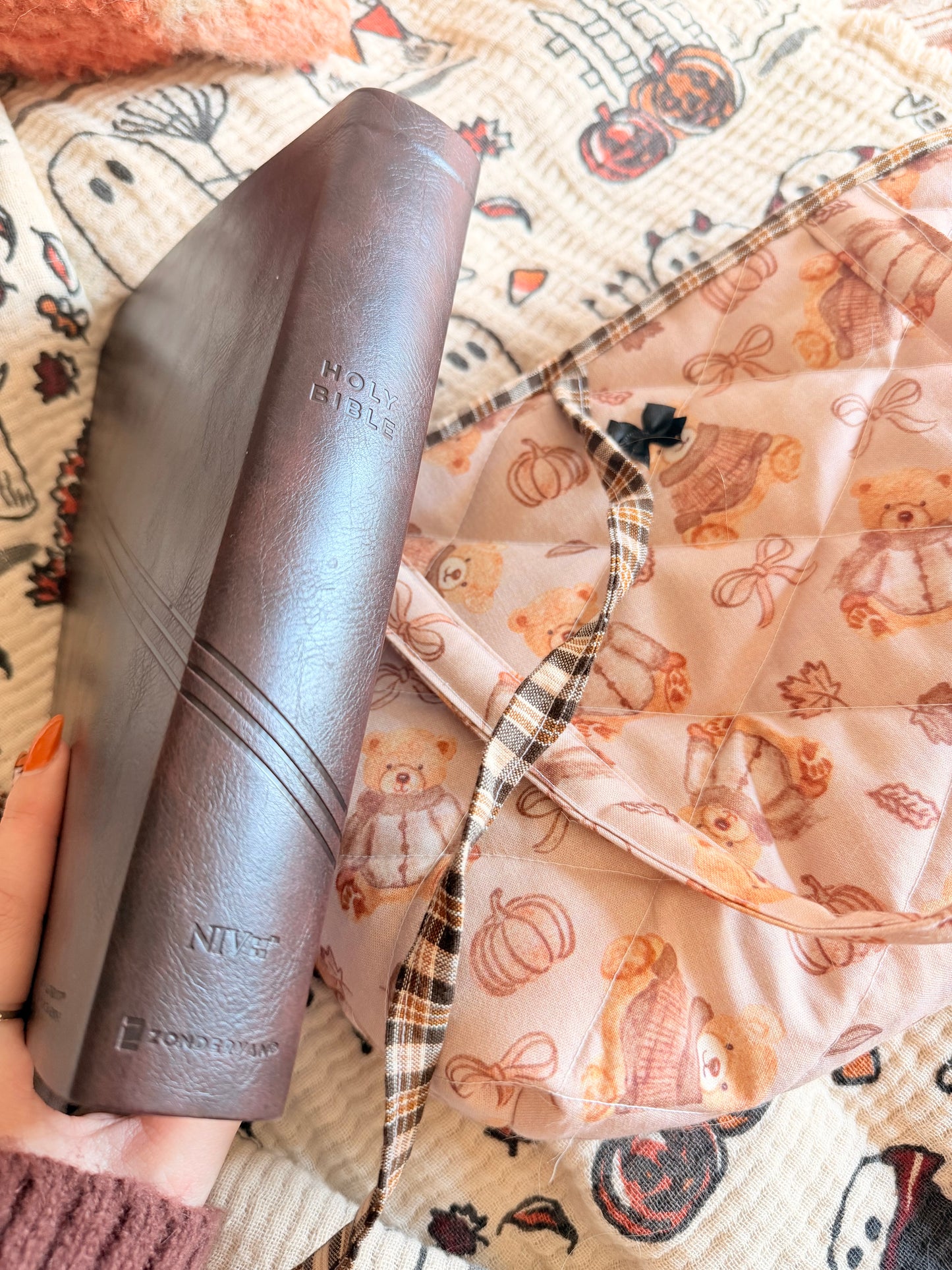 Cosy Pumpernickel Bible Tote Bag