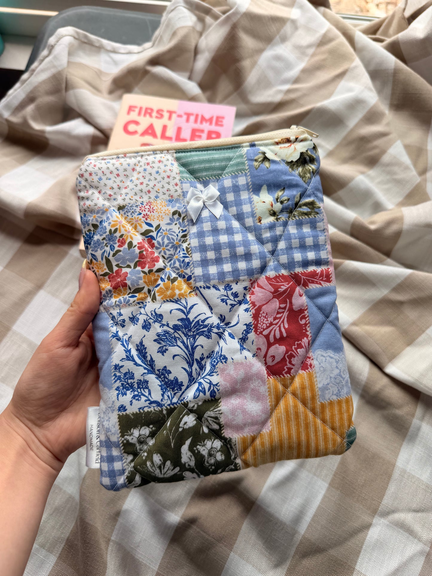 Patchwork Picnic Kindle Sleeve
