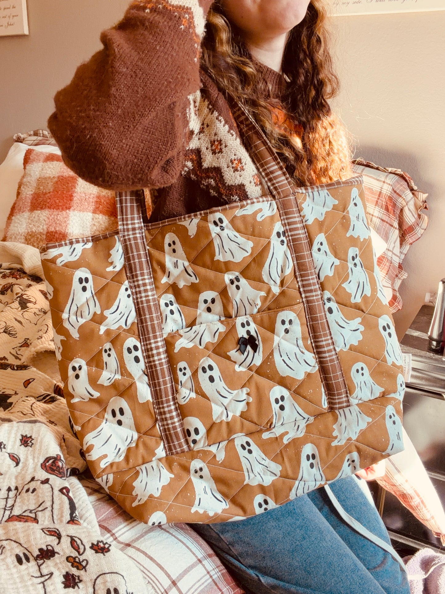 Ghostly Grove Tote Bag