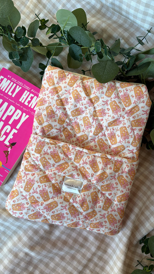 Iced Coffee Book Sleeve