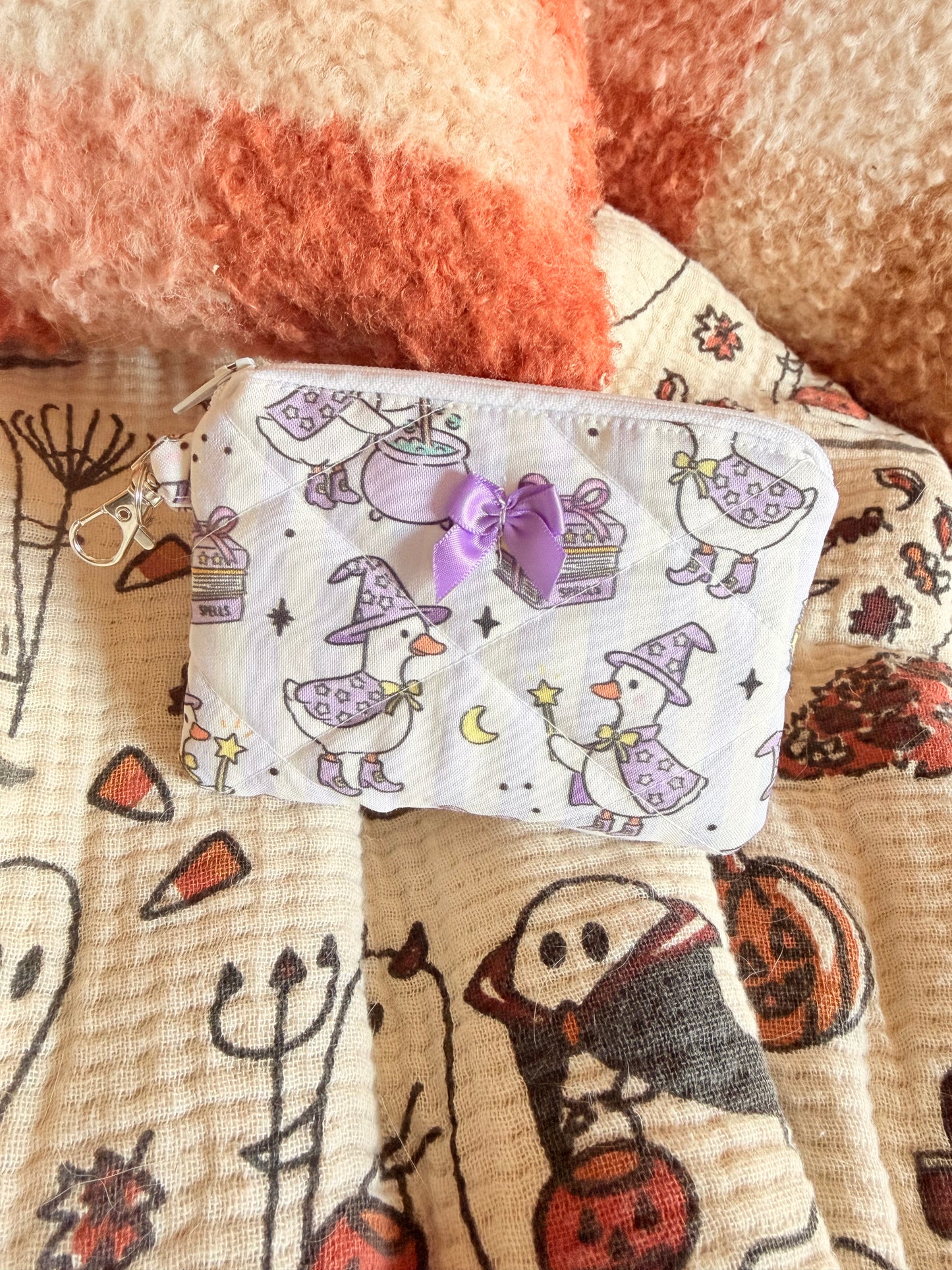 Witchy Goose Keychain Wallet