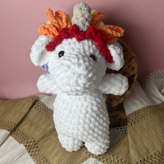 Chubby Unicorn (Rainbow)