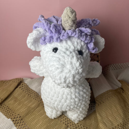 Chubby Unicorn (Blue)