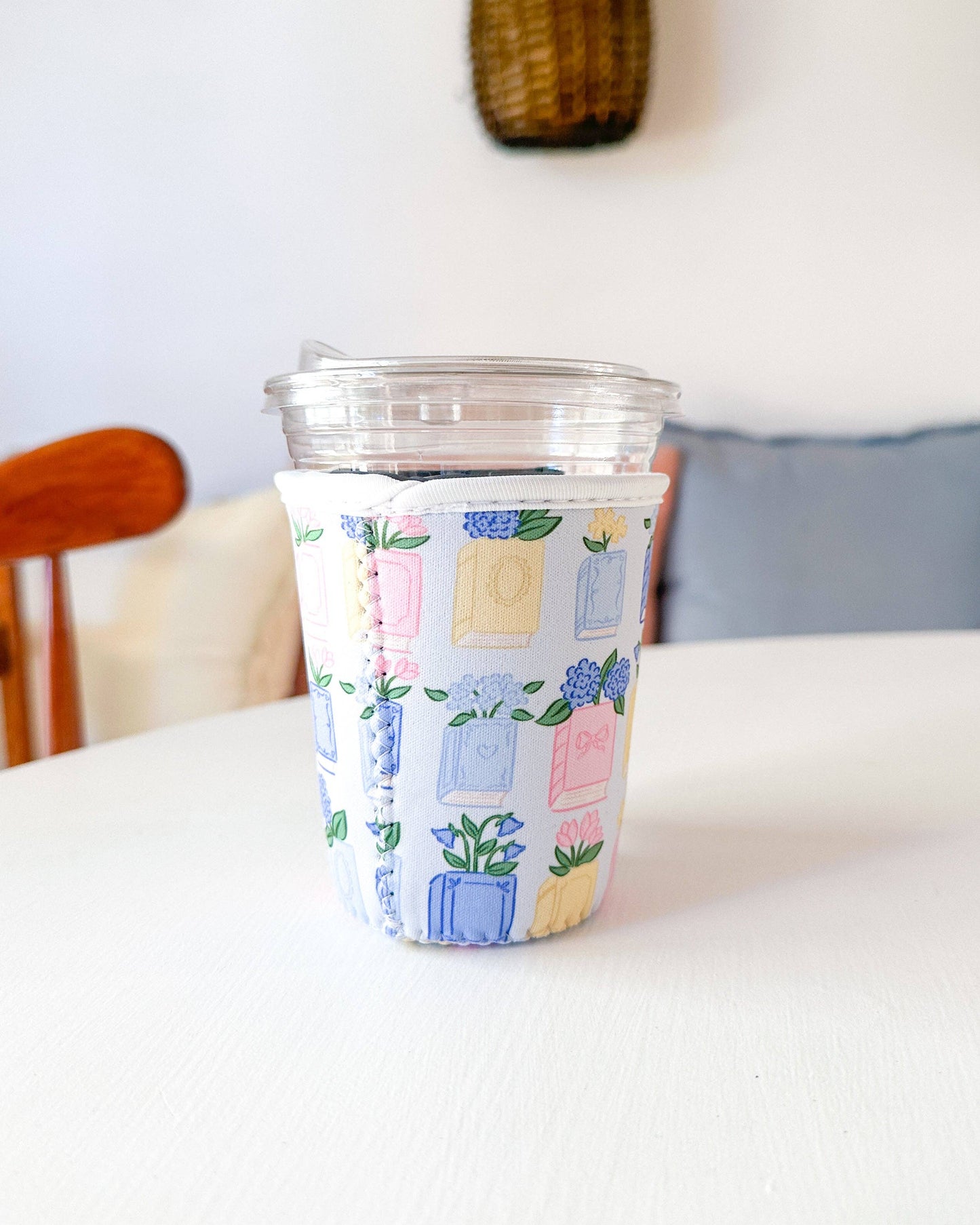 Spring Books | Reusable Coffee Sleeve (20-24oz)