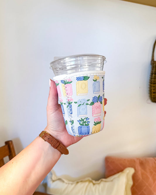 Spring Books | Reusable Coffee Sleeve (20-24oz)